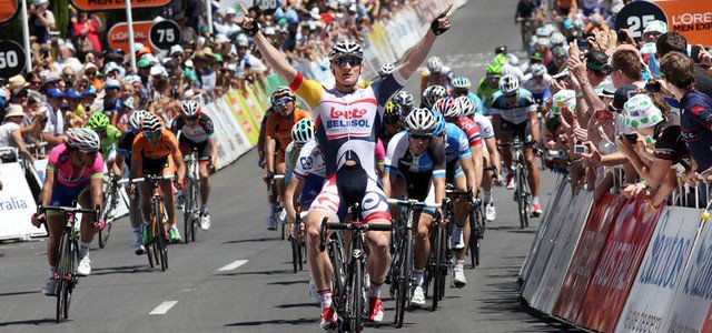 Andre Greipel (Lotto Belisol) Santos Tour Down Under 2013