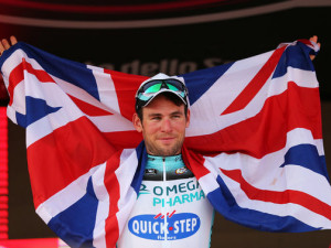 Mark Cavendish (Omega Pharma - QuickStep) Photo: Sky